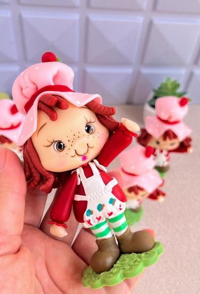 Moranguinho Biscuit 13cm Personalizado