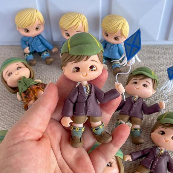 Personagens em Biscuit  Personalizados de Biscuit - Biscuit