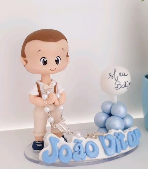 Topo de Bolo Batizado