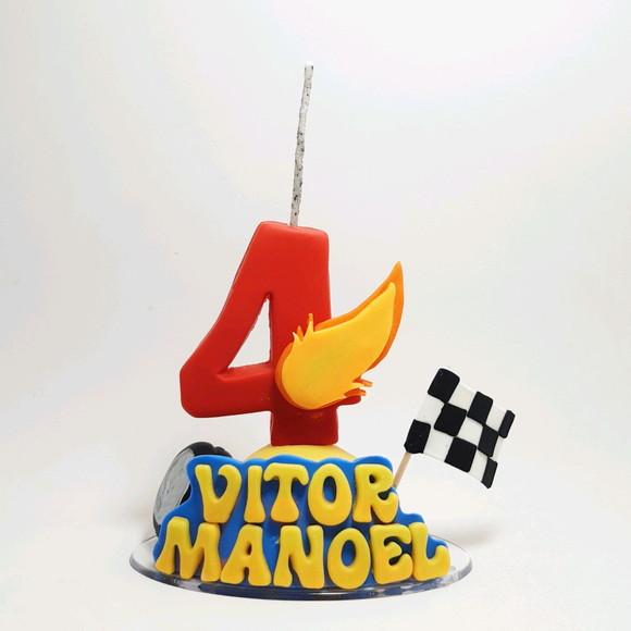 Topo de Bolo Blazer Monster