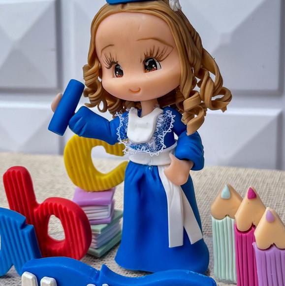 Topo de Bolo Formatura Infantil ? Personalizado em Biscuit