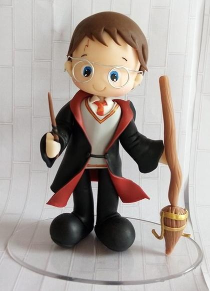 Topo de Bolo Harry Potter