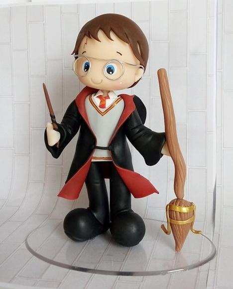 Topo de Bolo Harry Potter