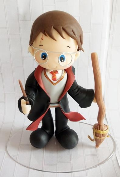 Topo de Bolo Harry Potter