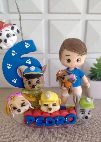 Topo de Bolo Patrulha Canina