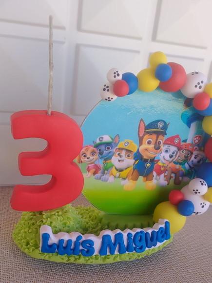 Topo de Bolo Patrulha Canina