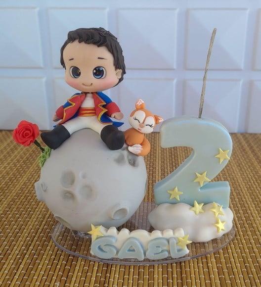 Topo de Bolo Pequeno Principe