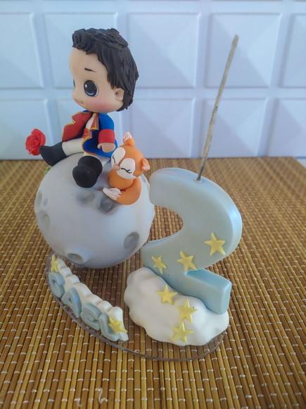 Topo de Bolo Pequeno Principe