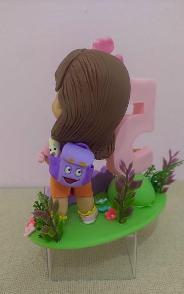 Topo de Bolo Personalizado ? Tema Dora Aventureira