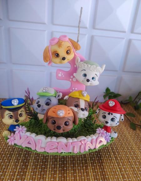 Vela Patrulha Canina Menina