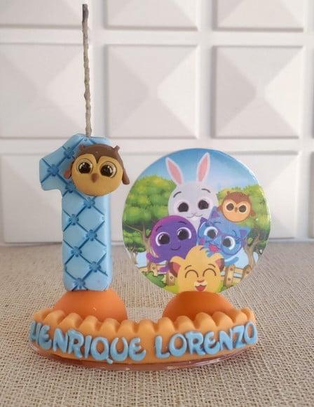 Vela Personalizada Bolofofos