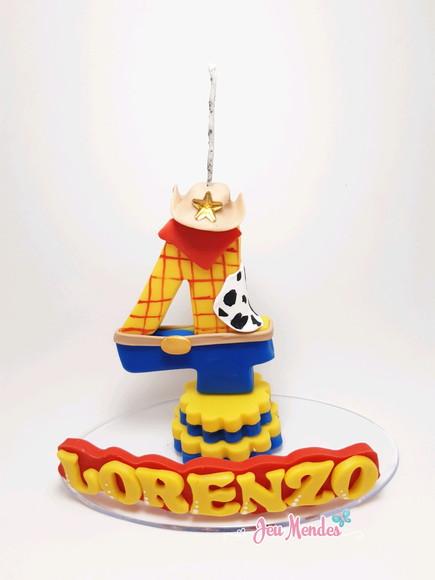 Vela Personalizada Toy Story