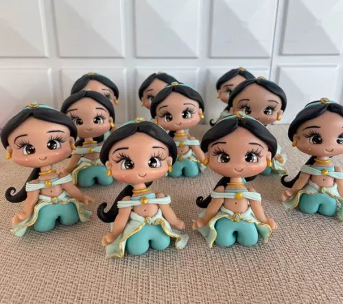 Aplique Jasmine em Biscuit