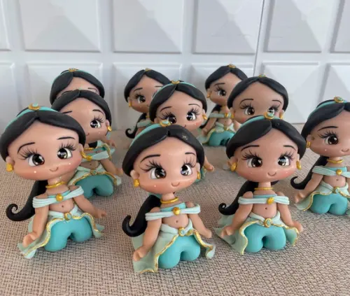 Aplique Jasmine em Biscuit