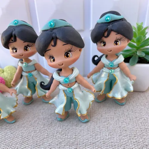 Aplique Jasmine em Biscuit