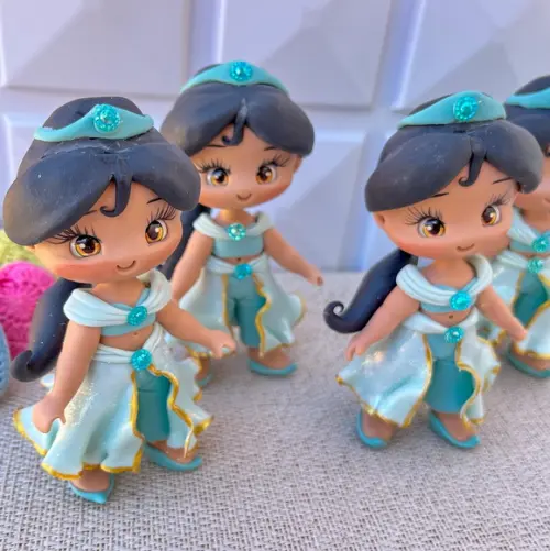 Aplique Jasmine em Biscuit