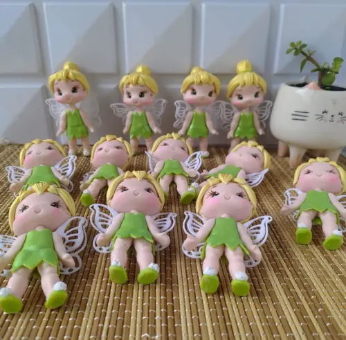 Aplique Sininho/tinkerbel em Biscuit