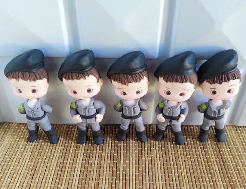 Apliques/lembrancinhas Policial em Biscuit