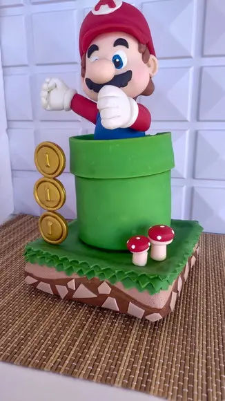 Enfeite de Mesa Mario Bross