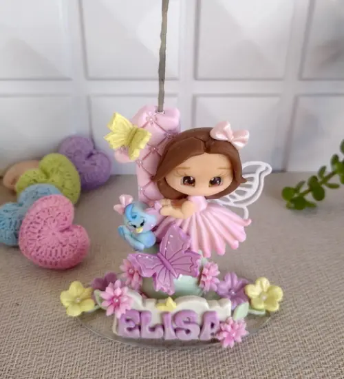 Festa Jardim Encantado Vela Personalizada
