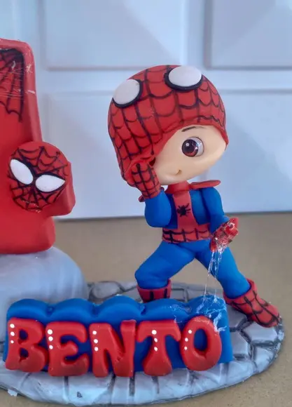 Homem Aranha Vela de Aniversário