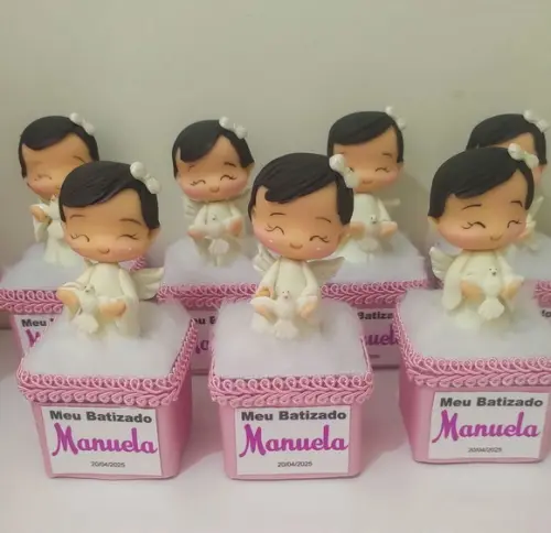 Lembrancinha Batizado Anjinha