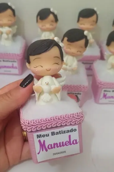 Lembrancinha Batizado Anjinha