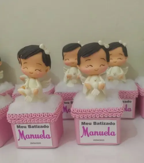 Lembrancinha Batizado Anjinha