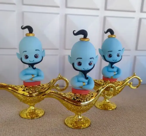 Lembrancinha Encantada Aladdin: a Lâmpada Mágica dos Sonhos