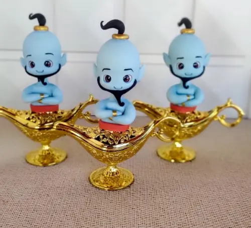 Lembrancinha Encantada Aladdin: a Lâmpada Mágica dos Sonhos