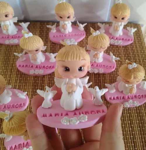Lembrancinhas Batizado em Biscuit