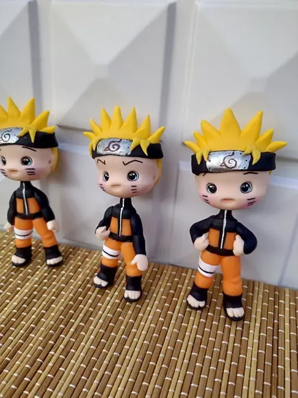 Lembrancinhas/apliques Naruto de Biscuit