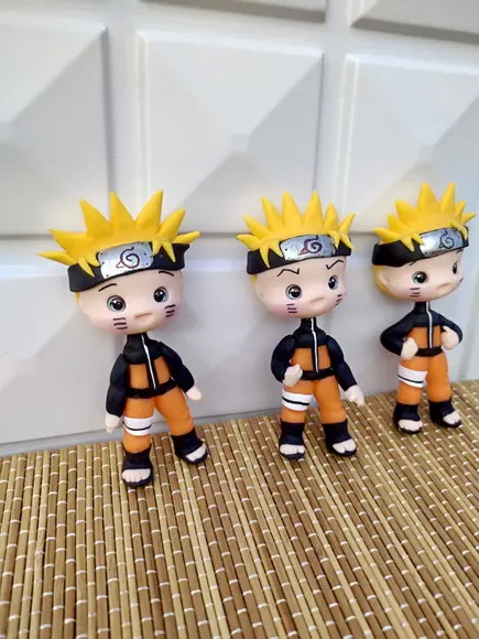 Lembrancinhas/apliques Naruto de Biscuit