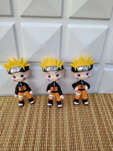 Lembrancinhas/apliques Naruto de Biscuit
