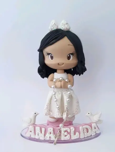 Topo de Bolo Batizado