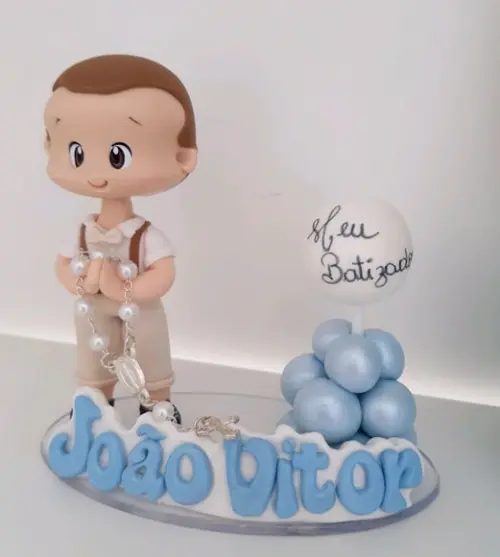 Topo de Bolo Batizado