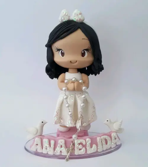 Topo de Bolo Batizado