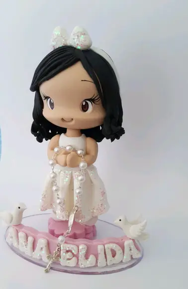Topo de Bolo Batizado