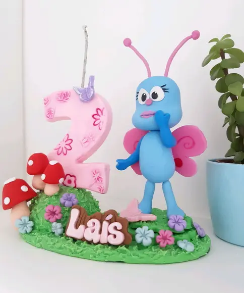 Topo de Bolo Bichikids