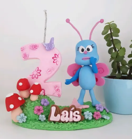 Topo de Bolo Bichikids