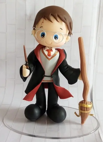 Topo de Bolo Harry Potter