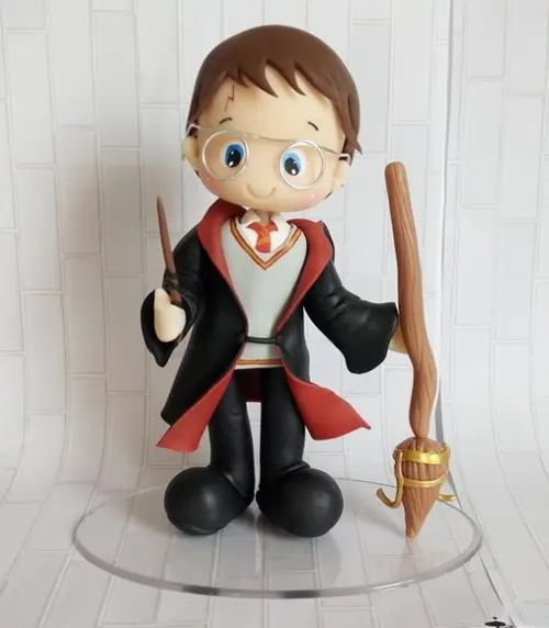 Topo de Bolo Harry Potter