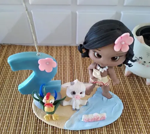 Topo de Bolo Moana Baby