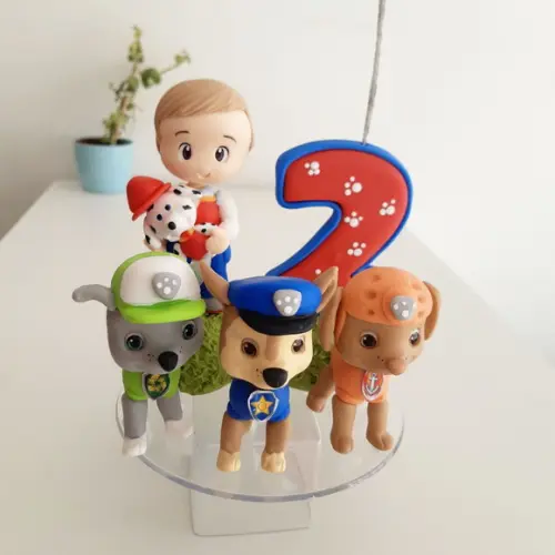 Topo de Bolo Patrulha Canina