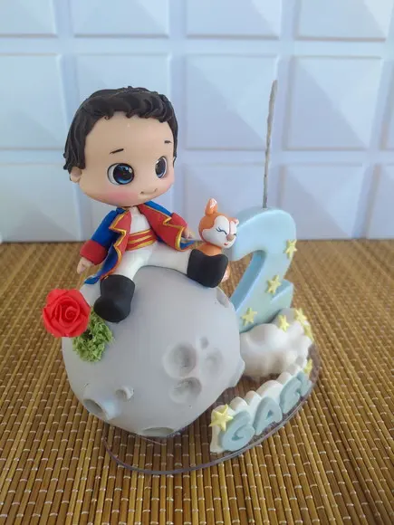 Topo de Bolo Pequeno Principe