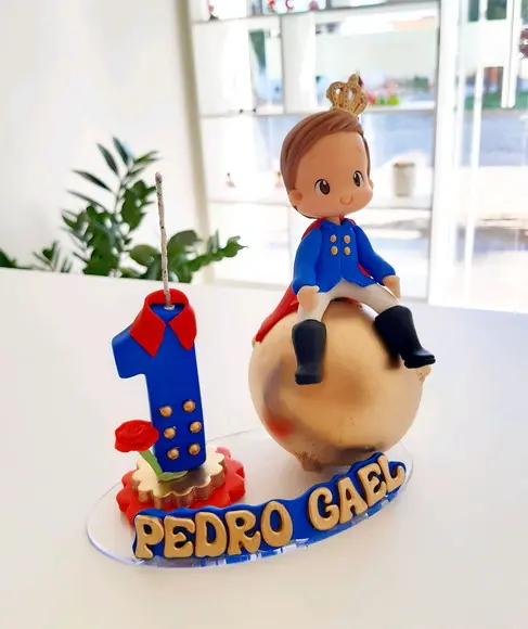 Topo de Bolo Pequeno Principe
