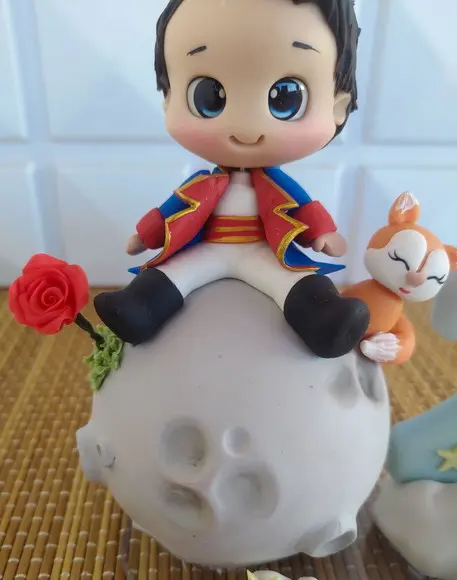 Topo de Bolo Pequeno Principe