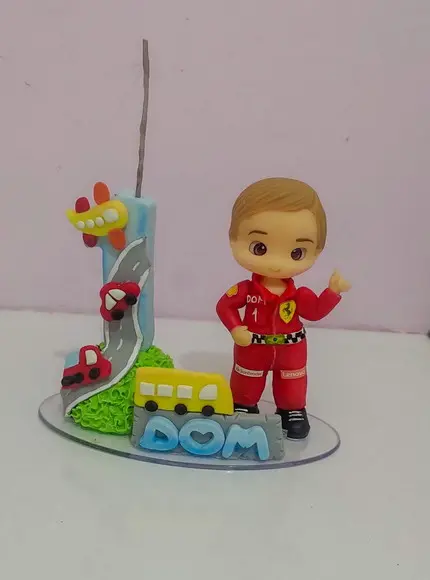 Topo de Bolo Tema Carros