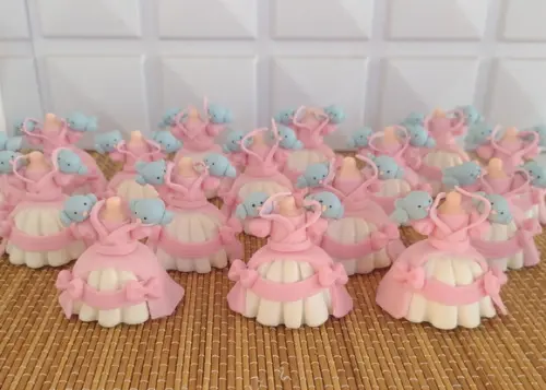 Topo Vestido Cinderela Biscuit Personalizado Nome