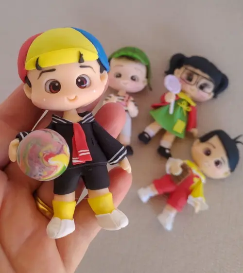 Turma do Chaves em Biscuit